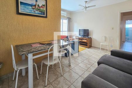 Sala de apartamento para alugar com 2 quartos, 96m² em Balneario Cidade Atlantica, Guarujá