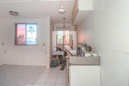 Cozinha e Área de Serviço de apartamento à venda com 1 quarto, 37m² em Sarandi, Porto Alegre