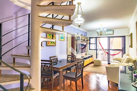 Sala de apartamento à venda com 4 quartos, 197m² em Vila Guarani (zona Sul), São Paulo