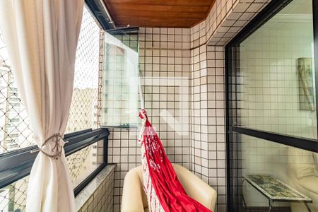 Varanda da Sala de apartamento à venda com 4 quartos, 197m² em Vila Guarani (zona Sul), São Paulo