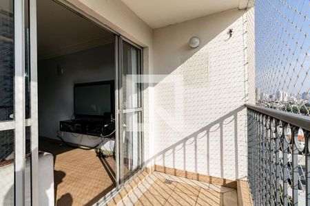 Varanda da Sala de apartamento à venda com 3 quartos, 74m² em Vila da Saúde, São Paulo