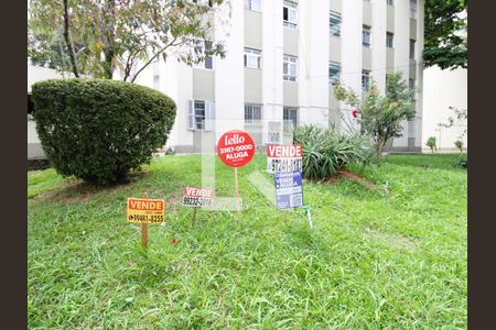 Fachada com plaquinha de apartamento à venda com 2 quartos, 63m² em Jardim Leonor Mendes de Barros, São Paulo