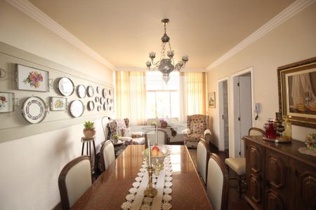 Sala de jantar  de apartamento à venda com 4 quartos, 220m² em Anchieta, Belo Horizonte