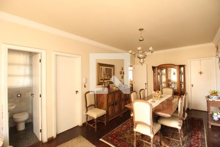 Sala de jantar  de apartamento à venda com 4 quartos, 220m² em Anchieta, Belo Horizonte