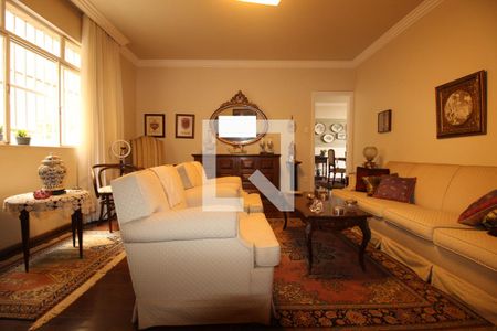 Sala  de apartamento à venda com 4 quartos, 220m² em Anchieta, Belo Horizonte