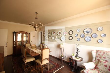 Sala de jantar  de apartamento à venda com 4 quartos, 220m² em Anchieta, Belo Horizonte