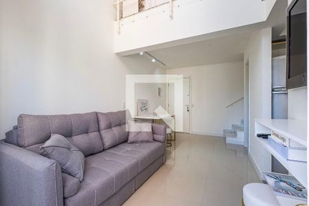Sala/Cozinha de apartamento para alugar com 1 quarto, 45m² em Pinheiros, São Paulo