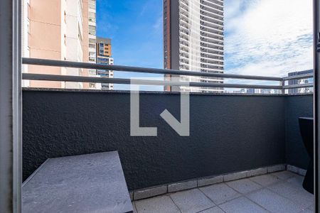 Sala/Cozinha - Varanda de apartamento para alugar com 1 quarto, 45m² em Pinheiros, São Paulo