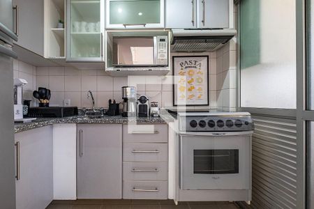 Sala/Cozinha de apartamento para alugar com 1 quarto, 45m² em Pinheiros, São Paulo