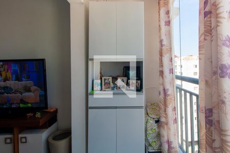 Varanda da Sala de apartamento à venda com 2 quartos, 55m² em Vila Ivone, São Paulo