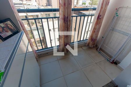Varanda da Sala de apartamento à venda com 2 quartos, 55m² em Vila Ivone, São Paulo