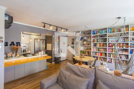 Sala de apartamento à venda com 2 quartos, 76m² em Igara, Canoas