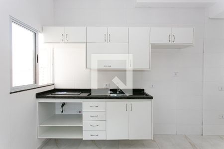 Cozinha de apartamento à venda com 1 quarto, 26m² em Vila Carrão, São Paulo