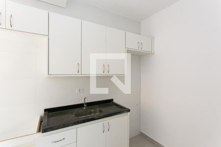 Cozinha de apartamento à venda com 1 quarto, 31m² em Vila Santa Isabel, São Paulo