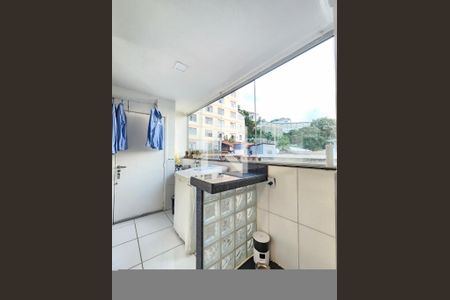 Área de Serviço de apartamento à venda com 3 quartos, 83m² em São Lucas, Belo Horizonte