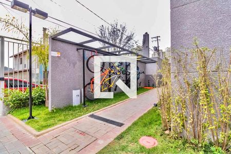 Área comum - Bicicletário de apartamento para alugar com 2 quartos, 40m² em Vila Mira, São Paulo