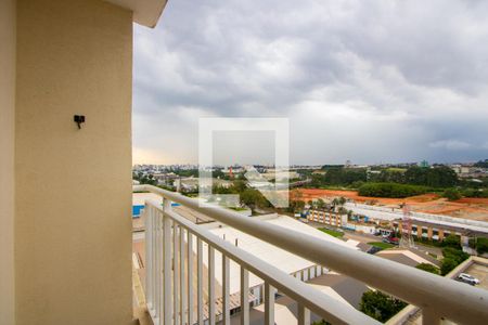 Varanda da sala de apartamento para alugar com 2 quartos, 47m² em Vila Homero Thon, Santo André