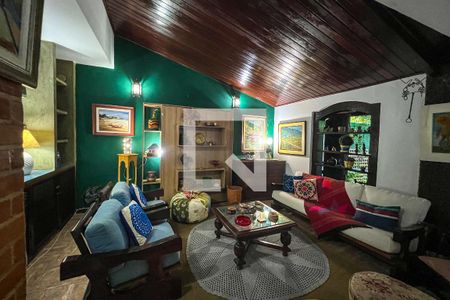 Sala de casa de condomínio para alugar com 3 quartos, 210m² em Barra da Tijuca, Rio de Janeiro