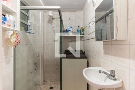 Banheiro de kitnet/studio à venda com 1 quarto, 23m² em Vila Buarque, São Paulo