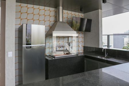 Área comum - Churrasqueira de apartamento para alugar com 1 quarto, 41m² em Perdizes, São Paulo