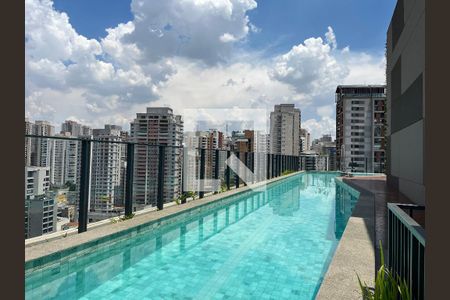 Área comum - Piscina de kitnet/studio para alugar com 1 quarto, 25m² em Perdizes, São Paulo