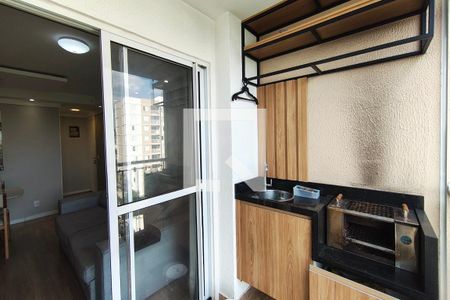 Varanda gourmet de apartamento à venda com 3 quartos, 67m² em Jardim Ipaussurama, Campinas