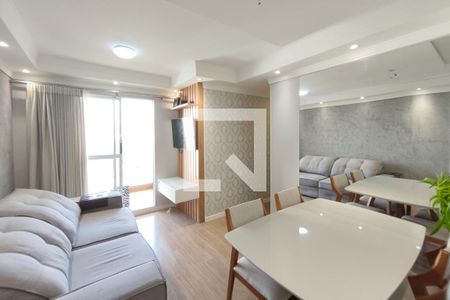 Sala de apartamento à venda com 3 quartos, 67m² em Jardim Ipaussurama, Campinas