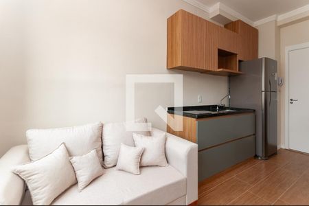 Sala de apartamento para alugar com 1 quarto, 24m² em Pompeia, São Paulo