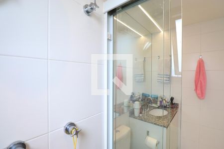 Banheiro da Suíte de apartamento à venda com 1 quarto, 61m² em Vila Leopoldina, São Paulo