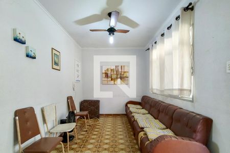 Sala de apartamento para alugar com 2 quartos, 64m² em Canto do Forte, Praia Grande