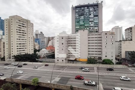 Vista da Sala de apartamento à venda com 1 quarto, 26m² em Bela Vista, São Paulo
