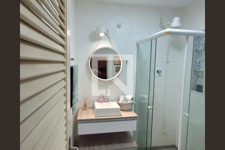 Banheiro de casa de condomínio à venda com 4 quartos, 92m² em Taquara, Rio de Janeiro