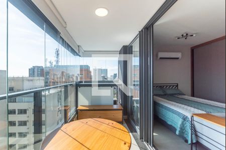 Varanda de apartamento para alugar com 1 quarto, 32m² em Campo Belo, São Paulo