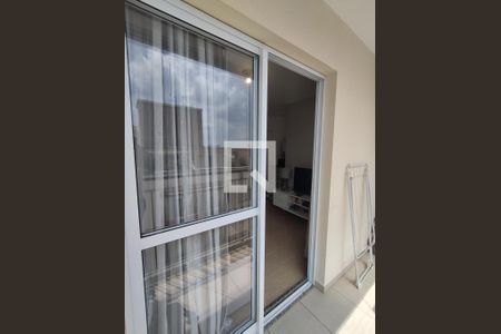 Varanda da Sala de apartamento à venda com 1 quarto, 43m² em Vila Santo Estefano, São Paulo