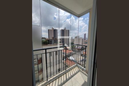 Vista da Sacada de apartamento à venda com 1 quarto, 43m² em Vila Santo Estefano, São Paulo