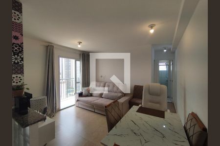 Sala de apartamento à venda com 1 quarto, 43m² em Vila Santo Estefano, São Paulo