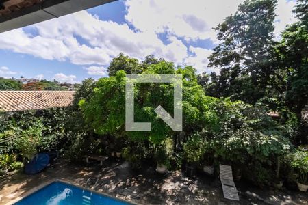 Vista da varanda do quarto 2 e da suíte  de casa à venda com 3 quartos, 1000m² em Trevo, Belo Horizonte
