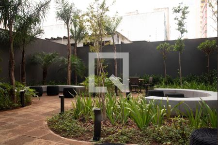 Área comum - Jardim de kitnet/studio à venda com 1 quarto, 26m² em Mirandópolis, São Paulo