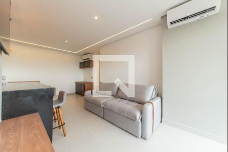 Sala de apartamento à venda com 2 quartos, 70m² em Brooklin, São Paulo