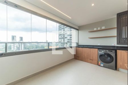 Sala de apartamento à venda com 2 quartos, 70m² em Brooklin, São Paulo