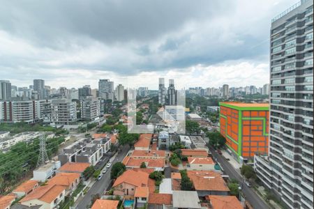 Sala - Vista de apartamento à venda com 2 quartos, 70m² em Brooklin, São Paulo