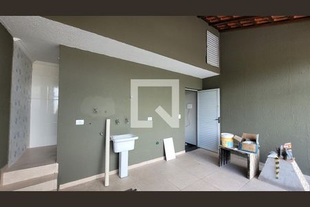 Área de Serviço de apartamento à venda com 3 quartos, 160m² em Vila Curuçá, Santo André