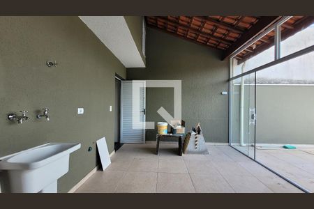 Área de Serviço de apartamento à venda com 3 quartos, 160m² em Vila Curuçá, Santo André