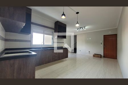 Cozinha de apartamento à venda com 3 quartos, 160m² em Vila Curuçá, Santo André