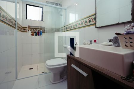 Banheiro Social de apartamento à venda com 3 quartos, 70m² em Vila Moinho Velho, São Paulo