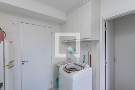 Sala/ Cozinha de apartamento para alugar com 1 quarto, 27m² em Jardim Mirante, São Paulo