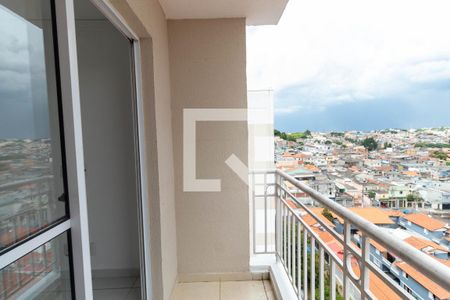 Varanda da Sala de apartamento à venda com 2 quartos, 52m² em Jardim Três Marias, São Paulo