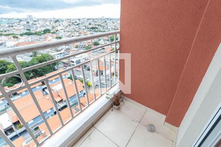 Varanda da Sala de apartamento à venda com 2 quartos, 52m² em Jardim Três Marias, São Paulo