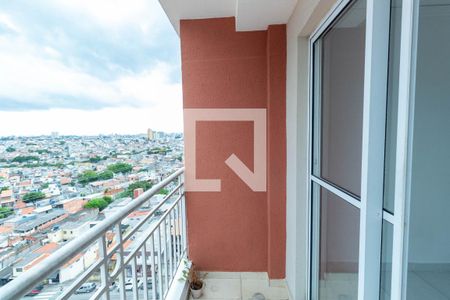 Varanda da Sala de apartamento à venda com 2 quartos, 52m² em Jardim Três Marias, São Paulo