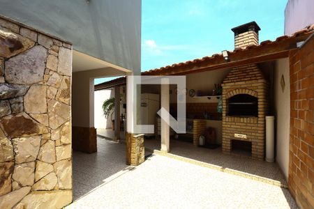Área comum - Churrasqueira de casa à venda com 3 quartos, 442m² em Jardim Londrina, São Paulo